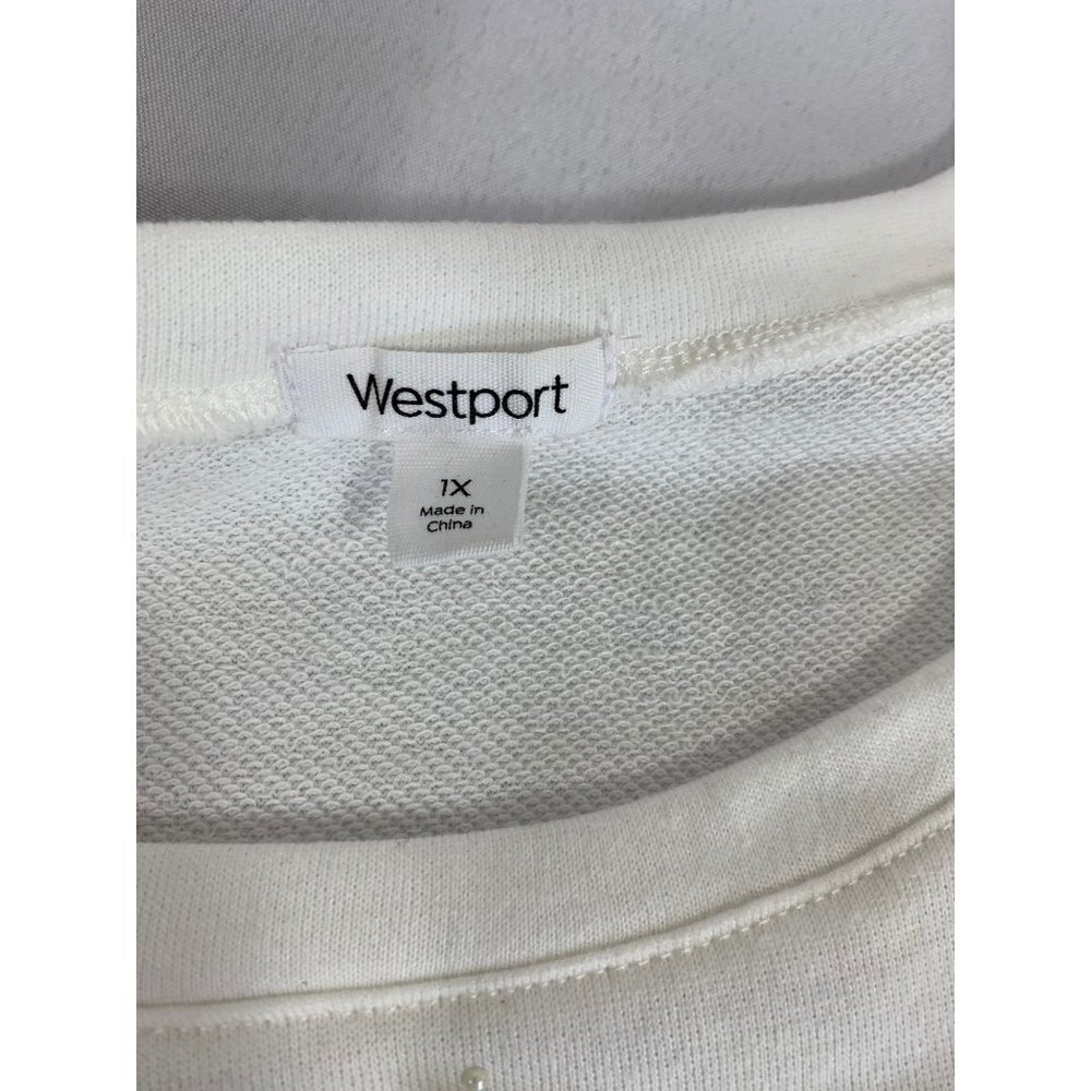 Westport Women's Pearl White Sweater - Picture 3 of 6